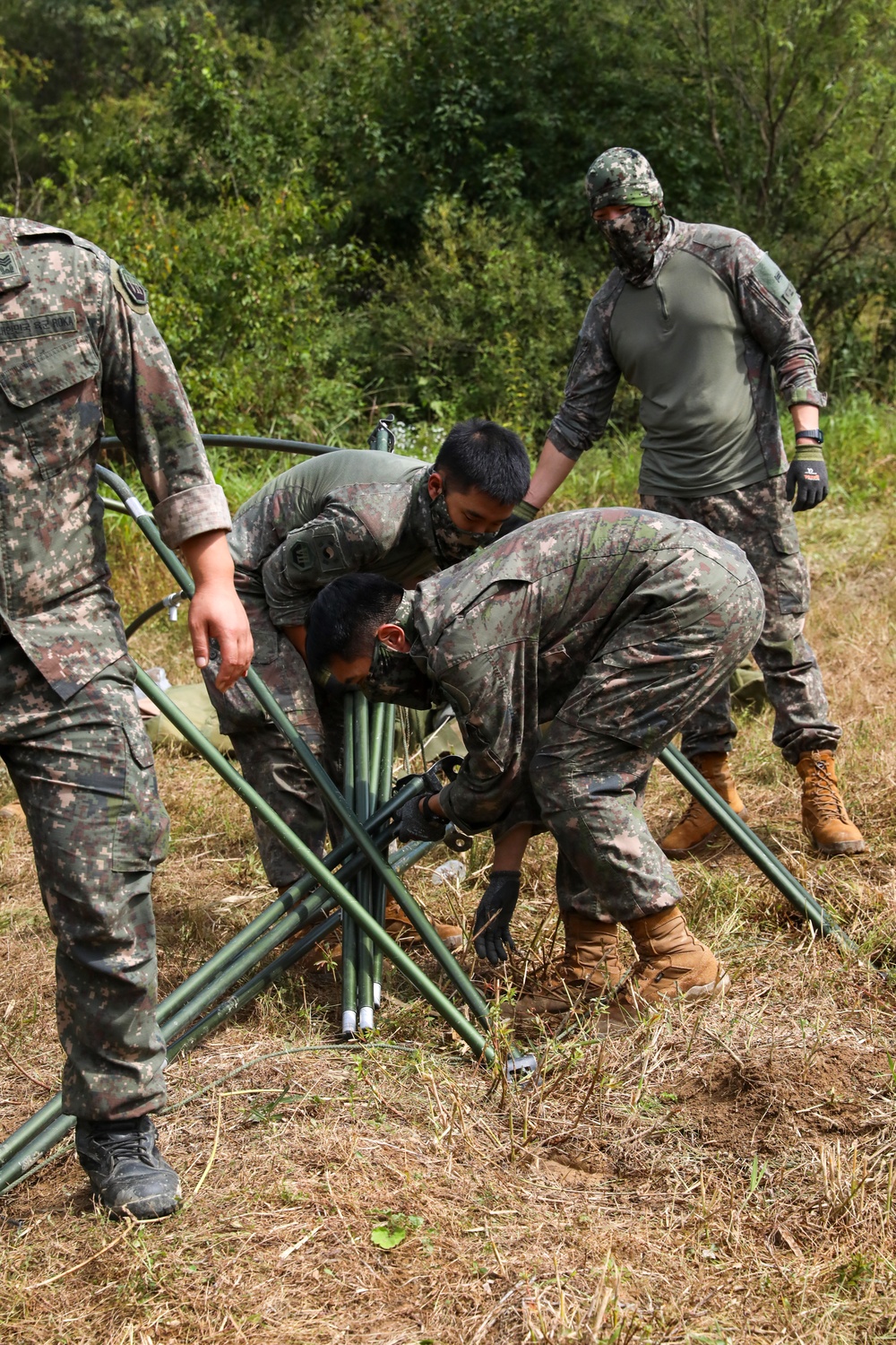 ROK Army Field Exercise at Rodriguez Live Fire Complex