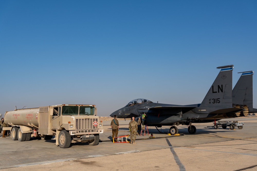 492nd EFGS Airmen keep F-15Es in the fight