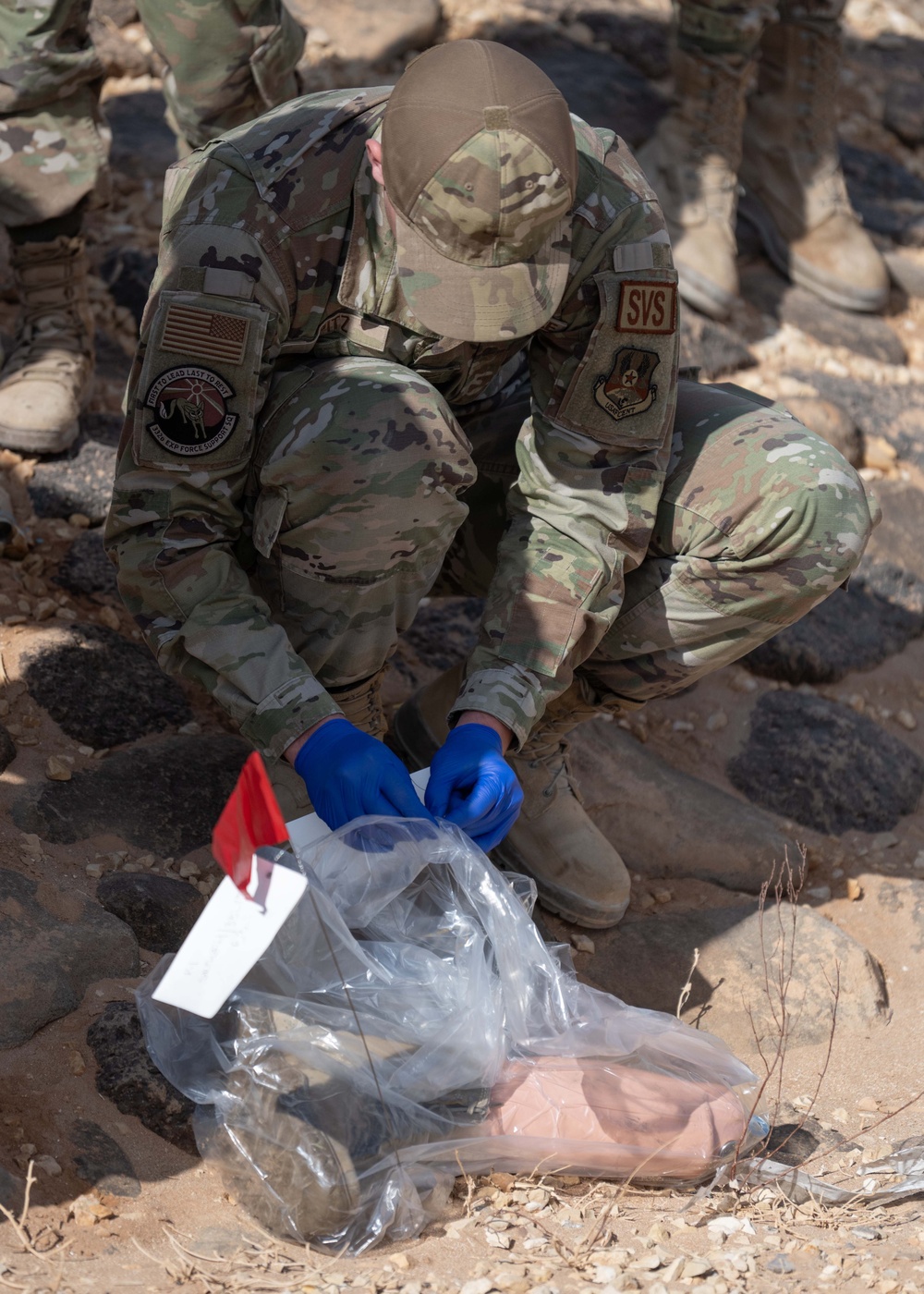 EFSS Airmen conduct search and recovery exercise to bolster preparedness