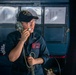 USS Sterett conducts routine operations as part of the Carl Vinson Carrier Strike Group