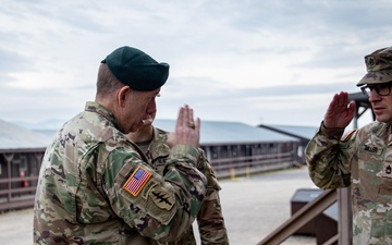 KFOR Chief of Staff meets with Soldiers from his home state at Camp Bondsteel