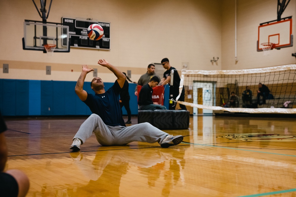 Wounded Warrior Battalion Mini-Trials Seated Volleyball