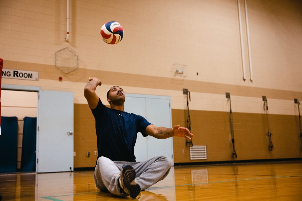 Wounded Warrior Battalion Mini-Trials Seated Volleyball