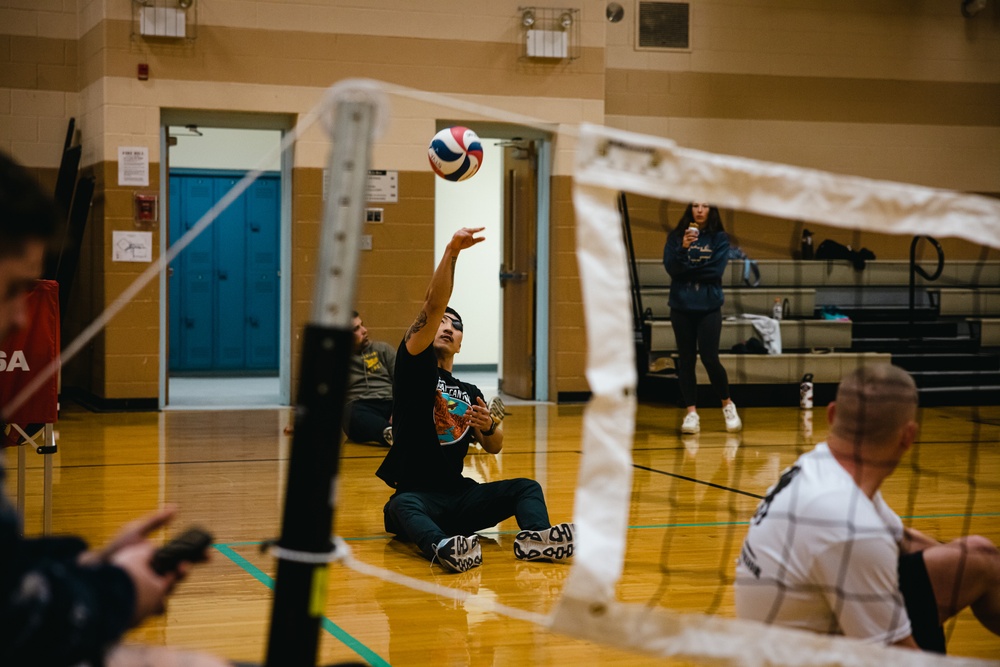 Wounded Warrior Battalion Mini-Trials Seated Volleyball