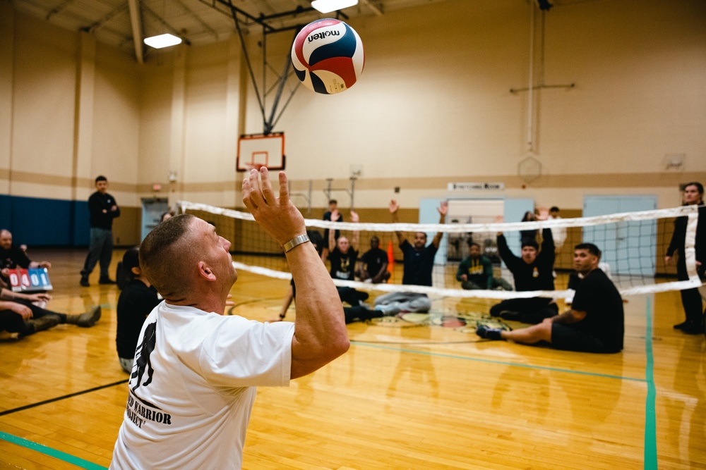 Wounded Warrior Battalion Mini-Trials Seated Volleyball