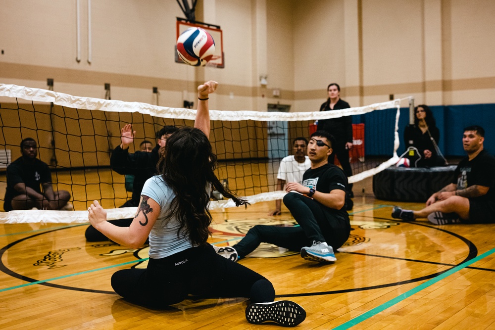 Wounded Warrior Battalion Mini-Trials Seated Volleyball