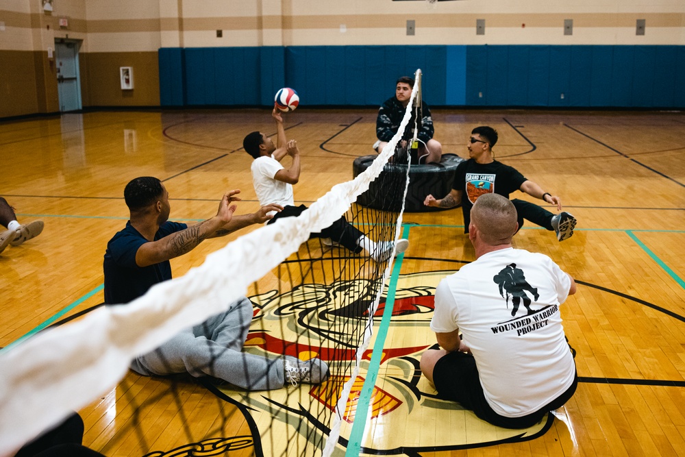 Wounded Warrior Battalion Mini-Trials Seated Volleyball