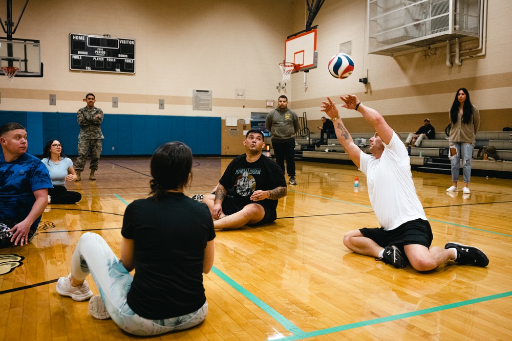 Wounded Warrior Battalion Mini-Trials Seated Volleyball