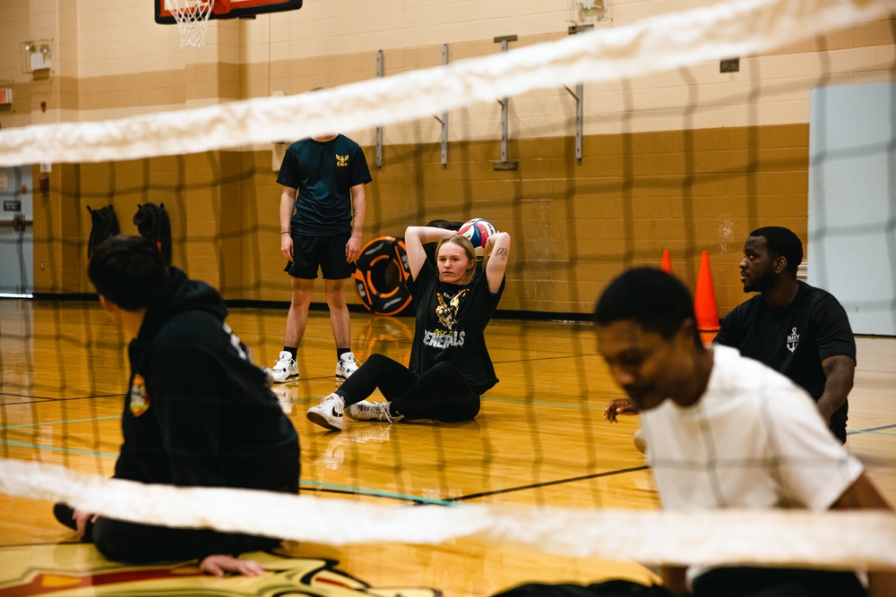 Wounded Warrior Battalion Mini-Trials Seated Volleyball