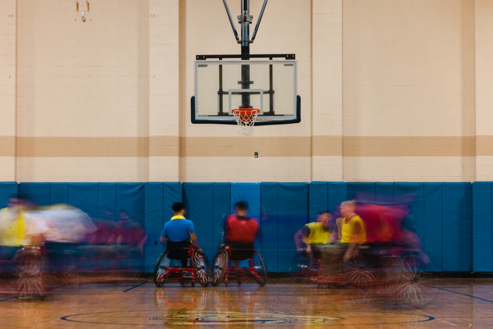 Wounded Warrior Battalion Mini-Trials Wheelchair Basketball