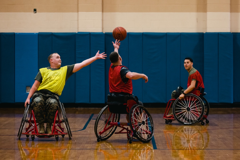 Wounded Warrior Battalion Mini-Trials Wheelchair Basketball