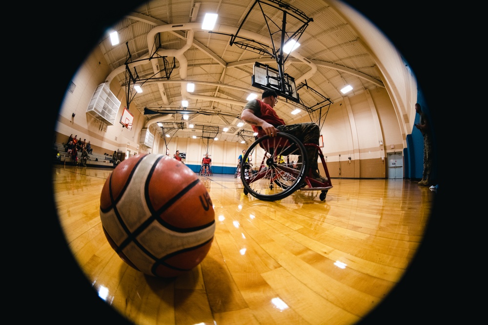 Wounded Warrior Battalion Mini-Trials Wheelchair Basketball