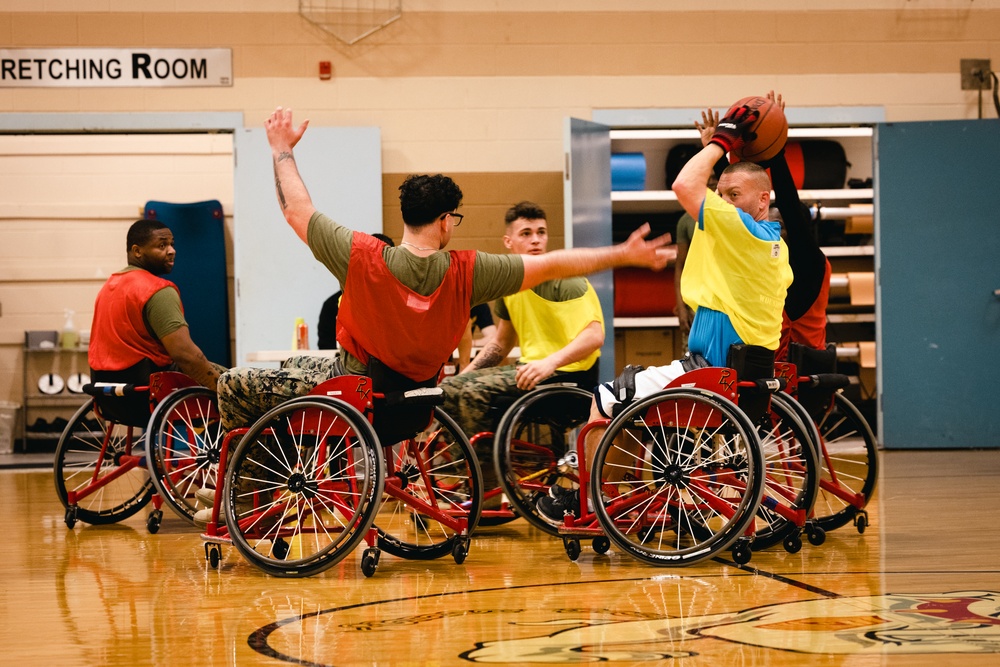 Wounded Warrior Battalion Mini-Trials Wheelchair Basketball