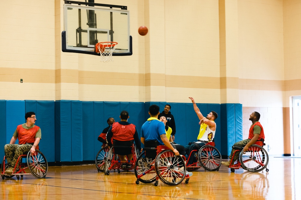 Wounded Warrior Battalion Mini-Trials Wheelchair Basketball