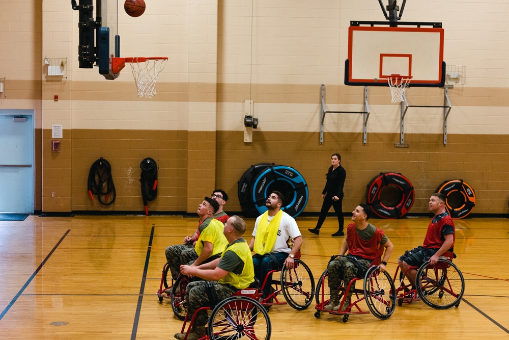 Wounded Warrior Battalion Mini-Trials Wheelchair Basketball