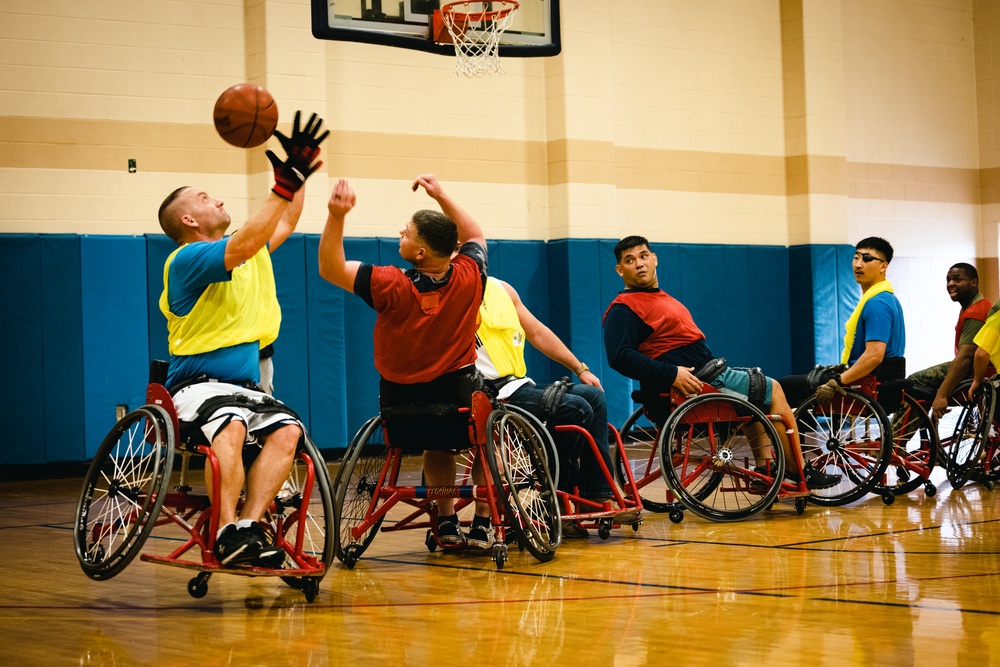 Wounded Warrior Battalion Mini-Trials Wheelchair Basketball