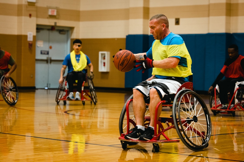 Wounded Warrior Battalion Mini-Trials Wheelchair Basketball