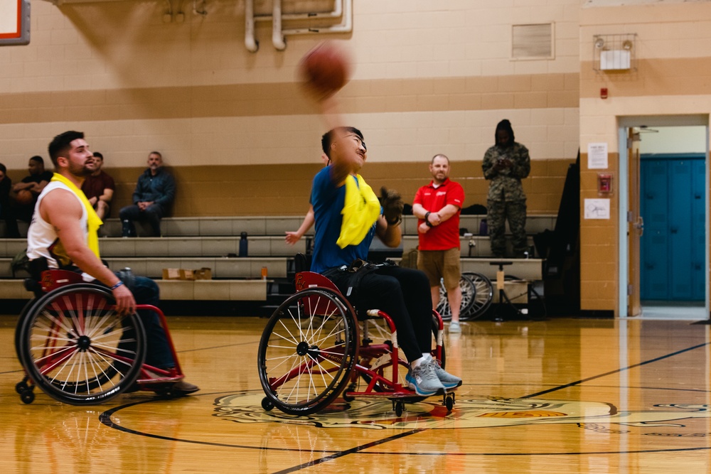 Wounded Warrior Battalion Mini-Trials Wheelchair Basketball