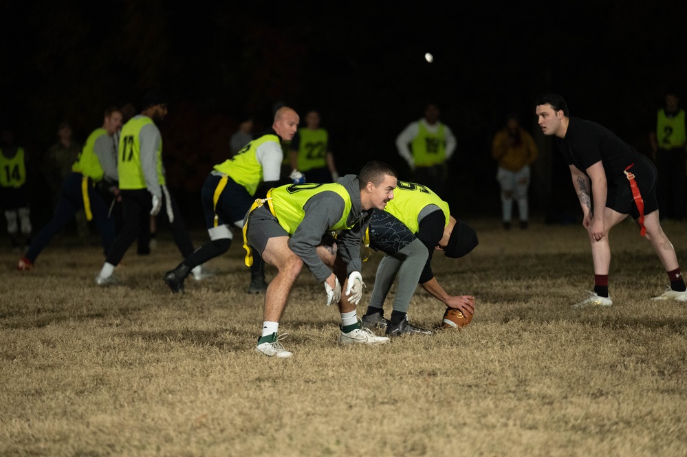 Touchdowns and takeoffs: JB Charleston flag football showdown