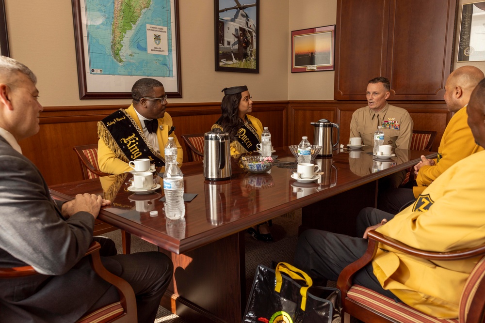 Zulu visits Marine Forces Reserve Support Facility, New Orleans 2024