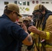 USS Tripoli Hosts 2024 Holiday Bowl Football Teams