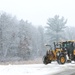 Fort McCoy snow-removal team gets to work during December 2024 snowfall events