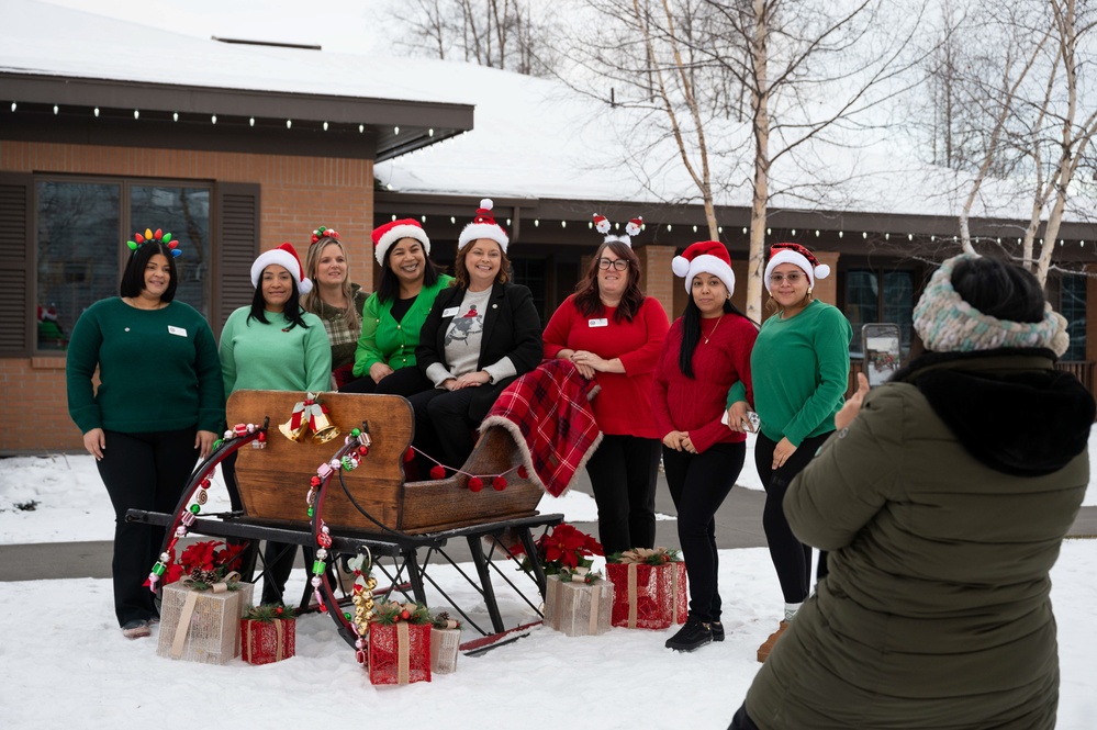 Holiday open house at the Alaska Fisher House