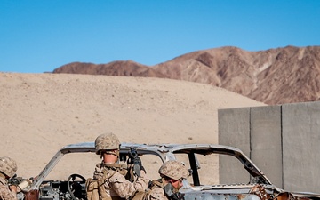 U.S. Marines with 2nd Battalion, 23rd Marine Regiment, conduct squad urban fundamentals course in preparation for upcoming deployment