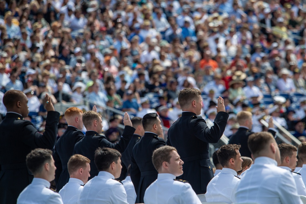 Graduation and Commissioning USNA