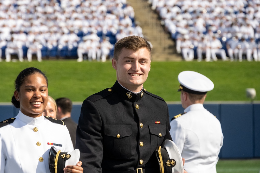 Graduation and Commissioning USNA
