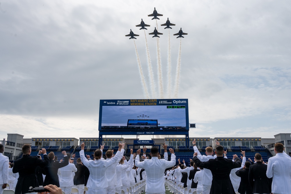 Graduation and Commissioning USNA