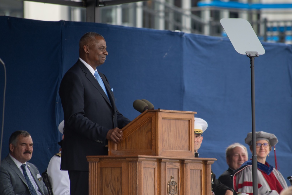 Graduation and Commissioning USNA