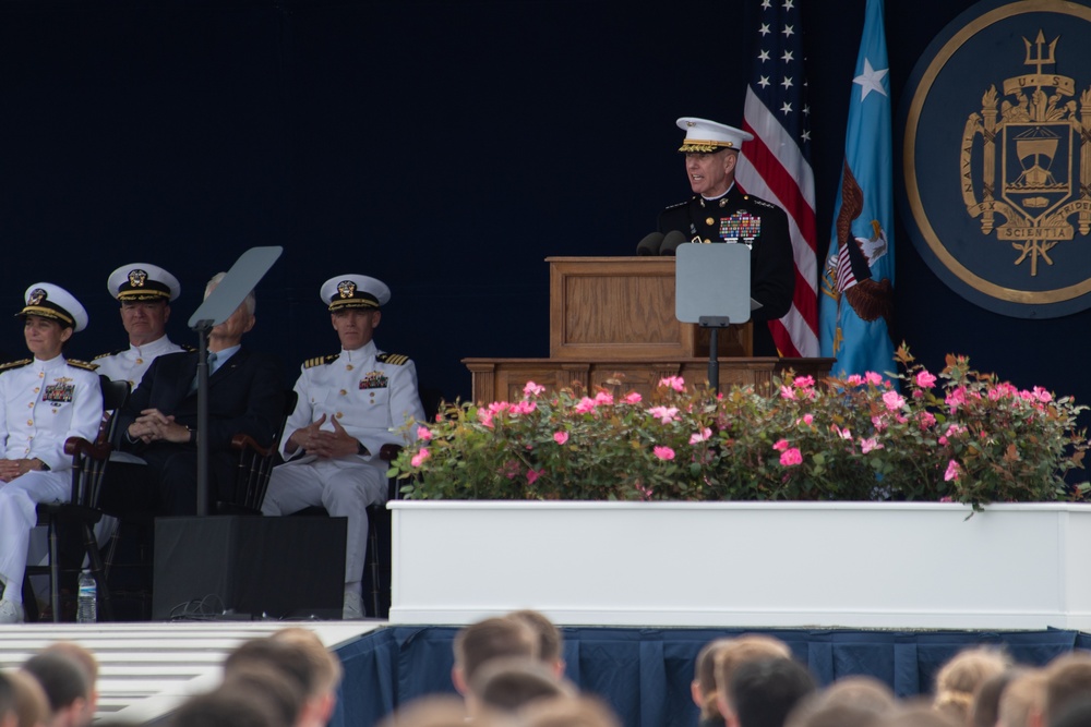 Graduation and Commissioning USNA