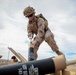 U.S. Marines with 2nd Battalion, 23rd Marine Regiment, fire mortars during training for upcoming deployment