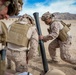 U.S. Marines with 2nd Battalion, 23rd Marine Regiment, fire mortars during training for upcoming deployment