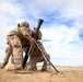 U.S. Marines with 2nd Battalion, 23rd Marine Regiment, fire mortars during training for upcoming deployment