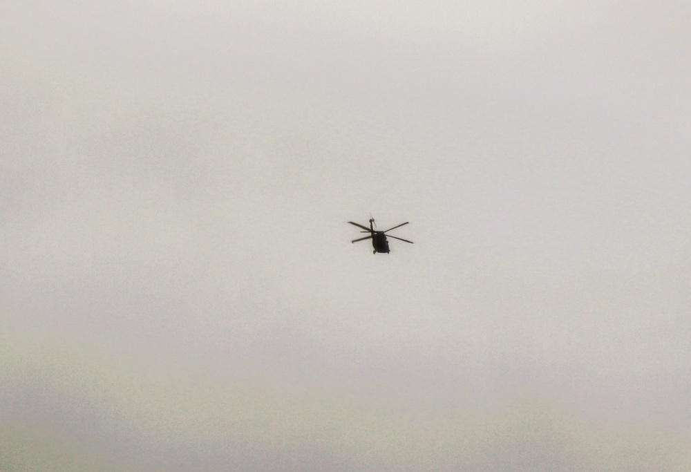 Wisconsin National Guard UH-60 Black Hawk crew holds December 2024 training at Fort McCoy