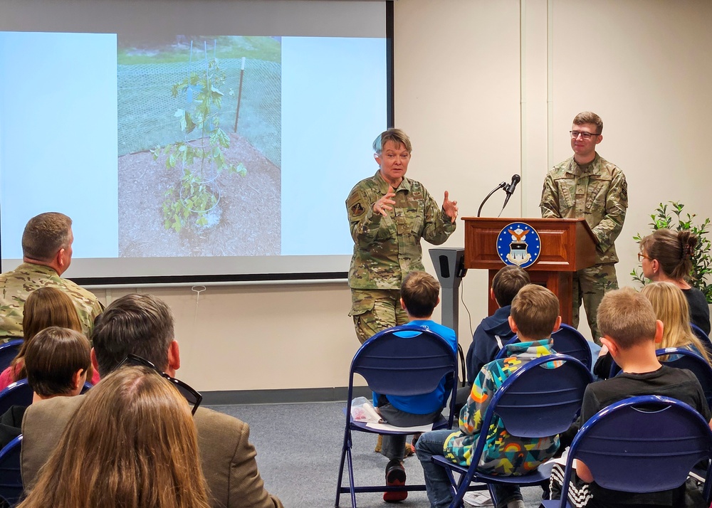 Artemis Moon Tree Finds Home at USAFA Through STARCOM Partnership