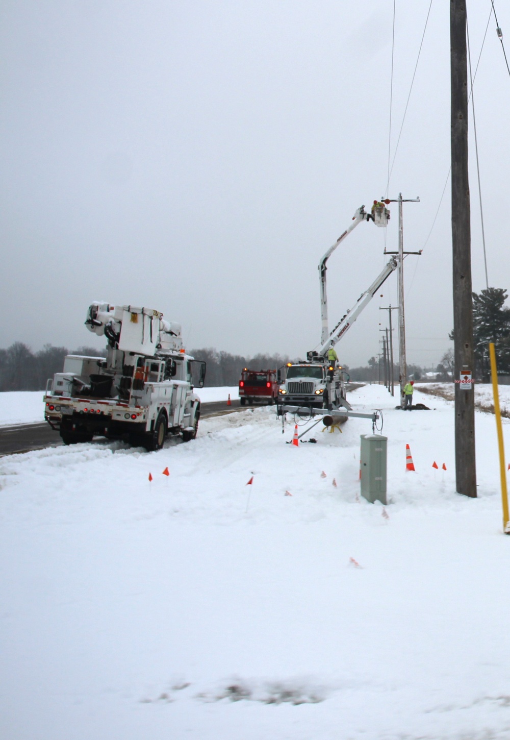 Work continues to upgrade Fort McCoy’s power grid to Wye Electrical System