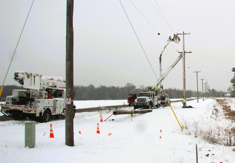 Work continues to upgrade Fort McCoy’s power grid to Wye Electrical System