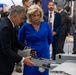 Secretary of the Army, Hon. Christine Wormuth reviews military equipment during the 2024 Association of the U.S. Army Annual Meeting and Exposition