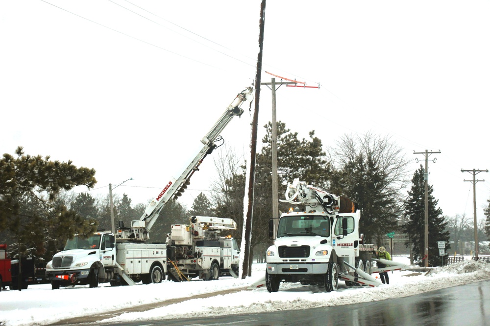 Work continues to upgrade Fort McCoy’s power grid to Wye Electrical System