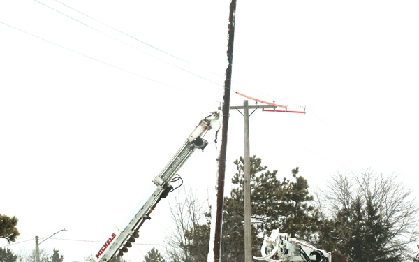 Work continues to upgrade Fort McCoy’s power grid to Wye Electrical System