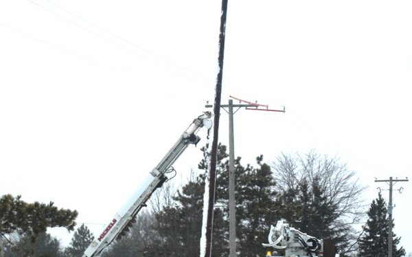 Work continues to upgrade Fort McCoy’s power grid to Wye Electrical System