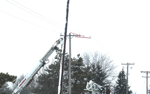 Work continues to upgrade Fort McCoy’s power grid to Wye Electrical System