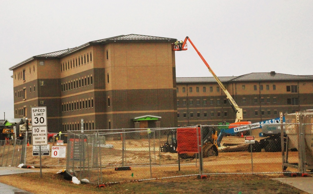 South Barracks Project at Fort McCoy passes 60 percent completion by end of 2024