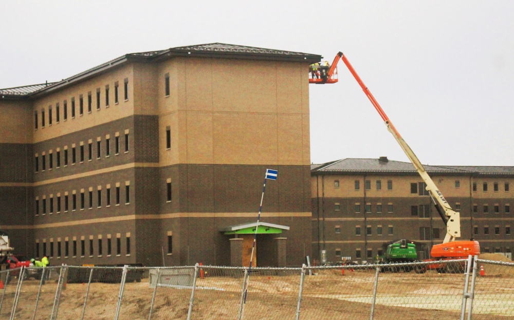 South Barracks Project at Fort McCoy passes 60 percent completion by end of 2024