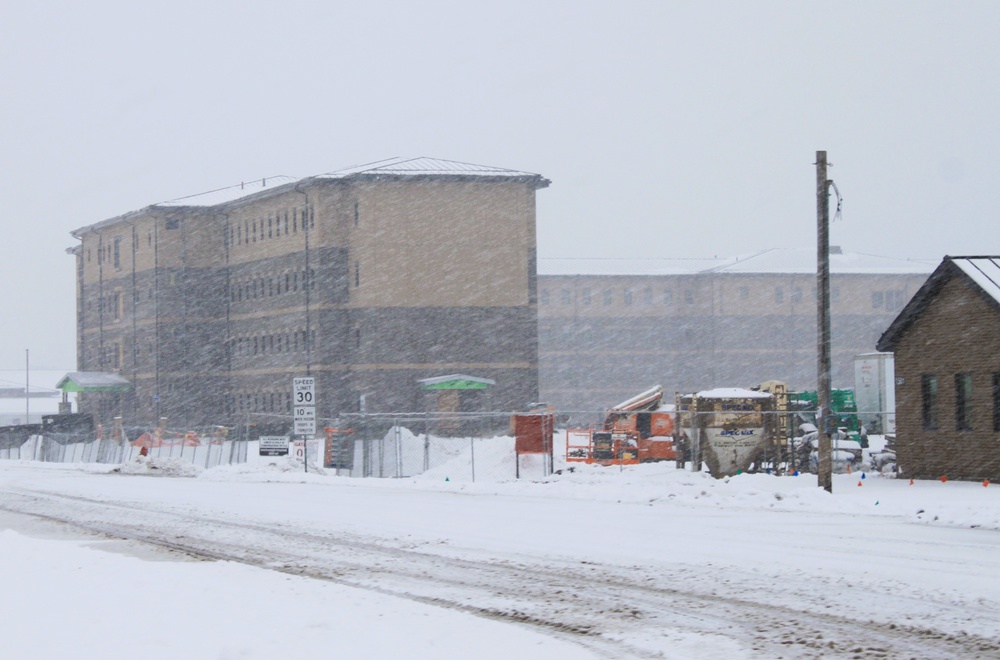 South Barracks Project at Fort McCoy passes 60 percent completion by end of 2024