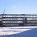 December 2024 construction operations for Fort McCoy East Barracks Project