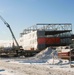 December 2024 construction operations for Fort McCoy East Barracks Project